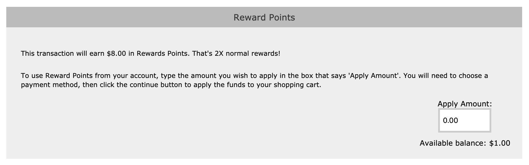 Zen Cart Reward Points showing on payment page - double rewards